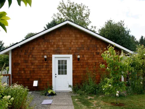 Wilson Residence — Detached shingled studio