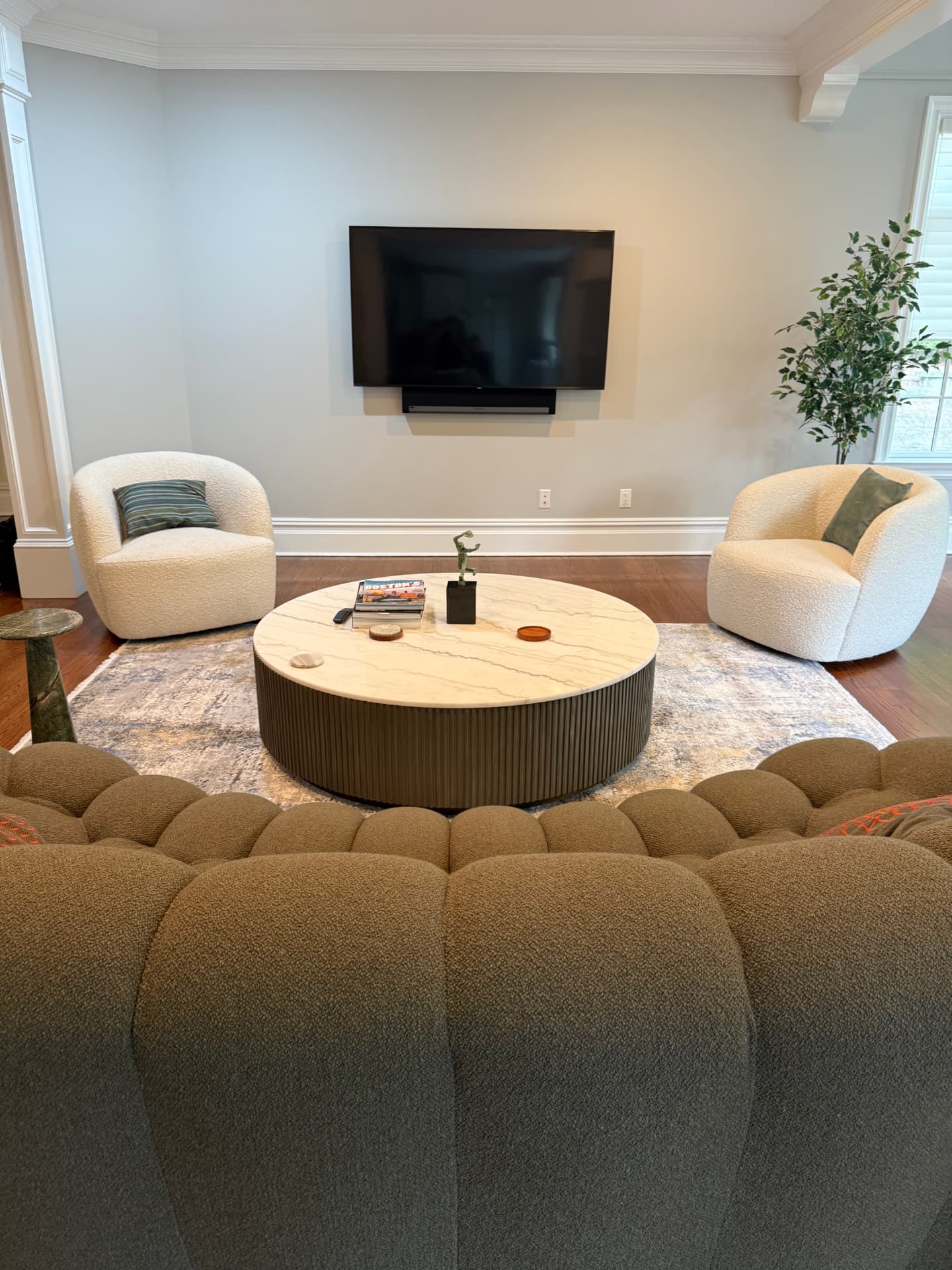 Short Hills Interior Finishes — Family room
