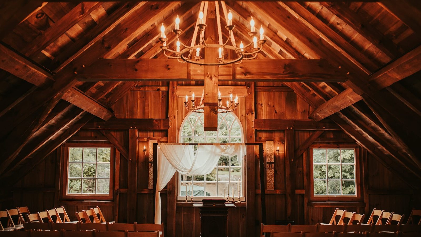 Barn Frame Restoration — Interior after restoration
