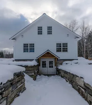 Ingersoll Lane — Gable front and timber entry hood