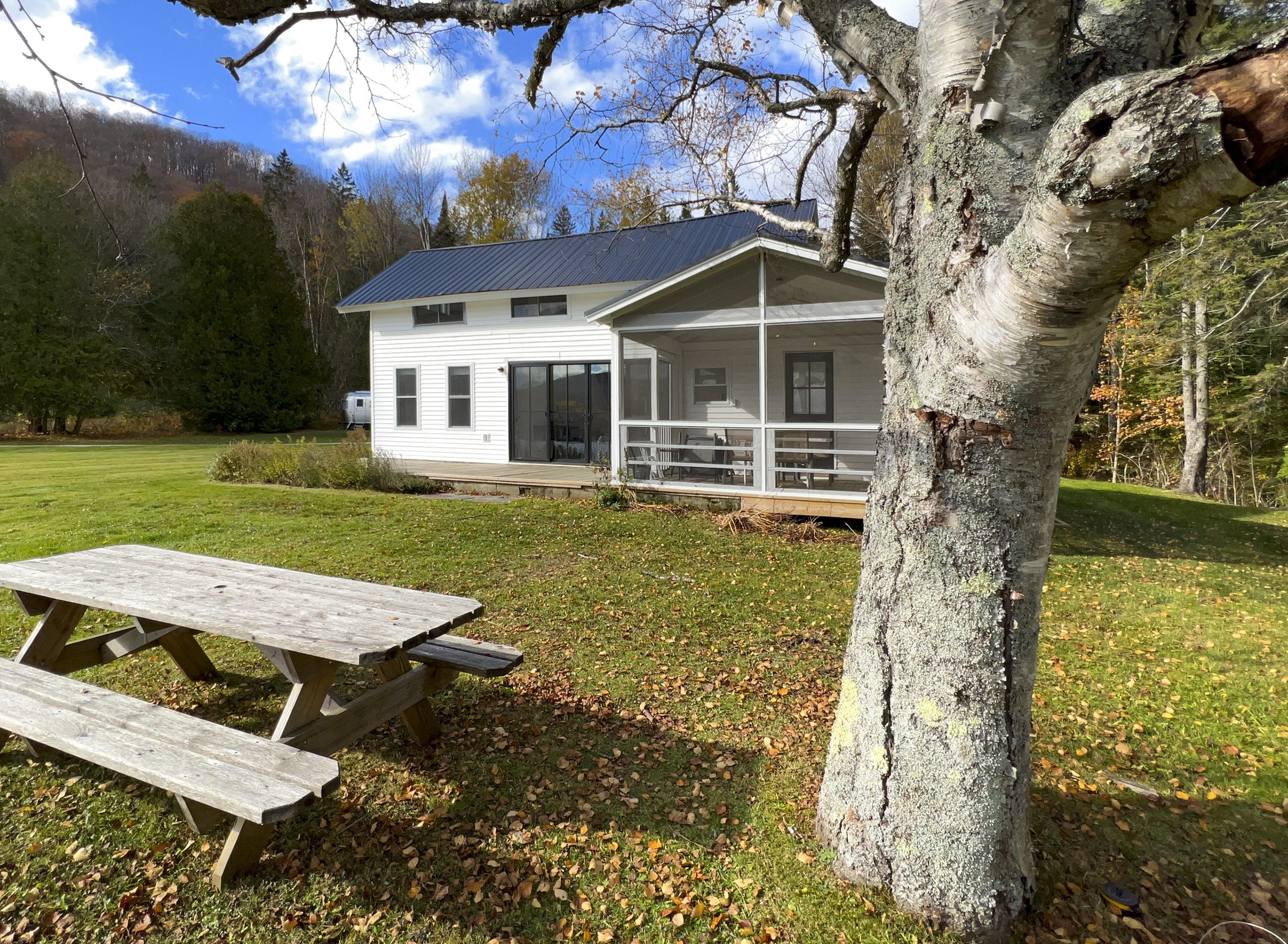 Shadow Lake Cottage — Lakefront under the maples