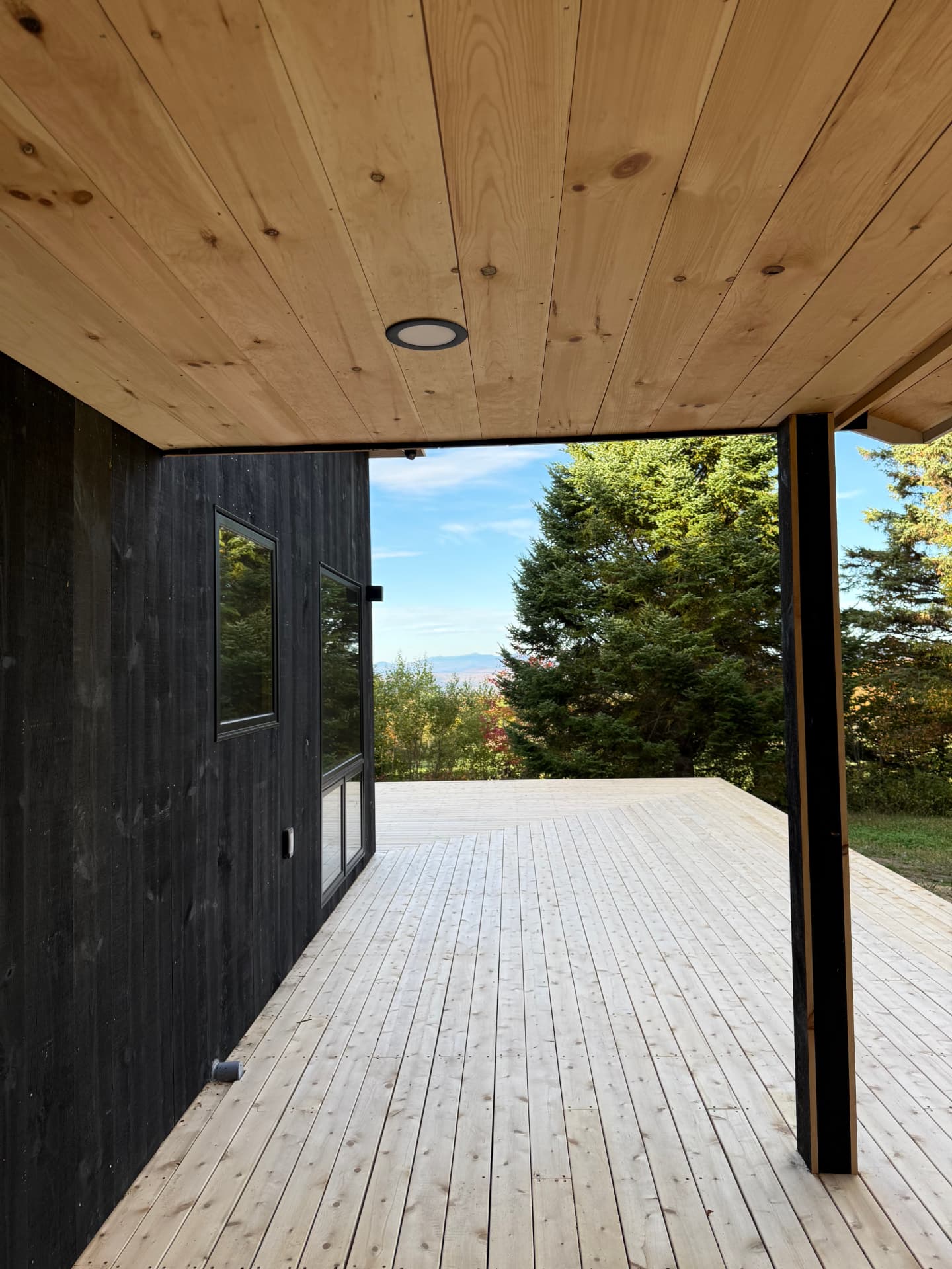 Beach Hill Camp — Covered deck