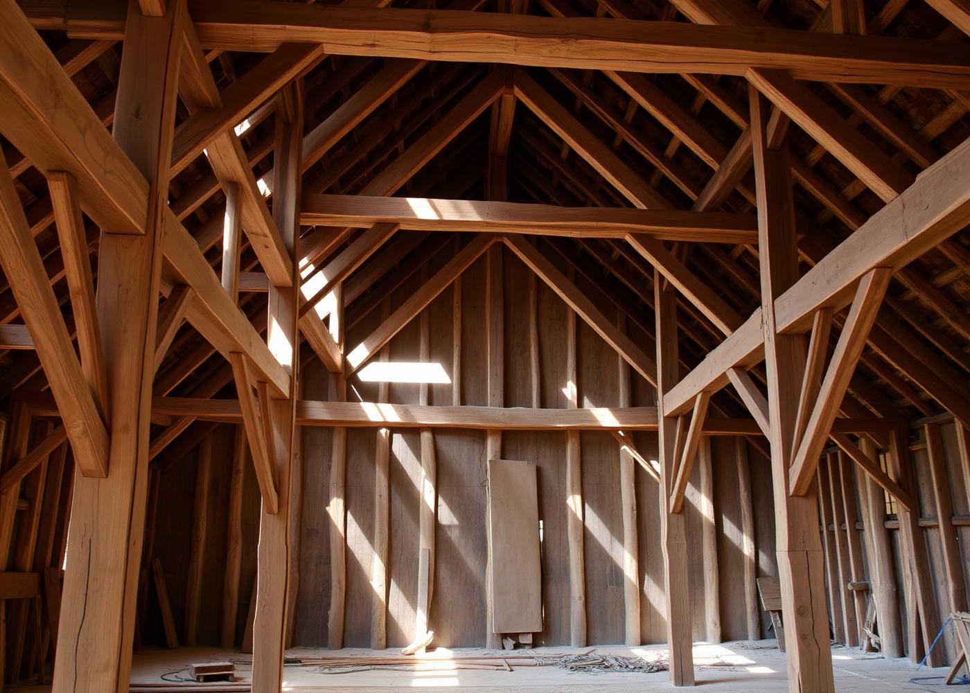 Workshop & Storage — Timber frame raised