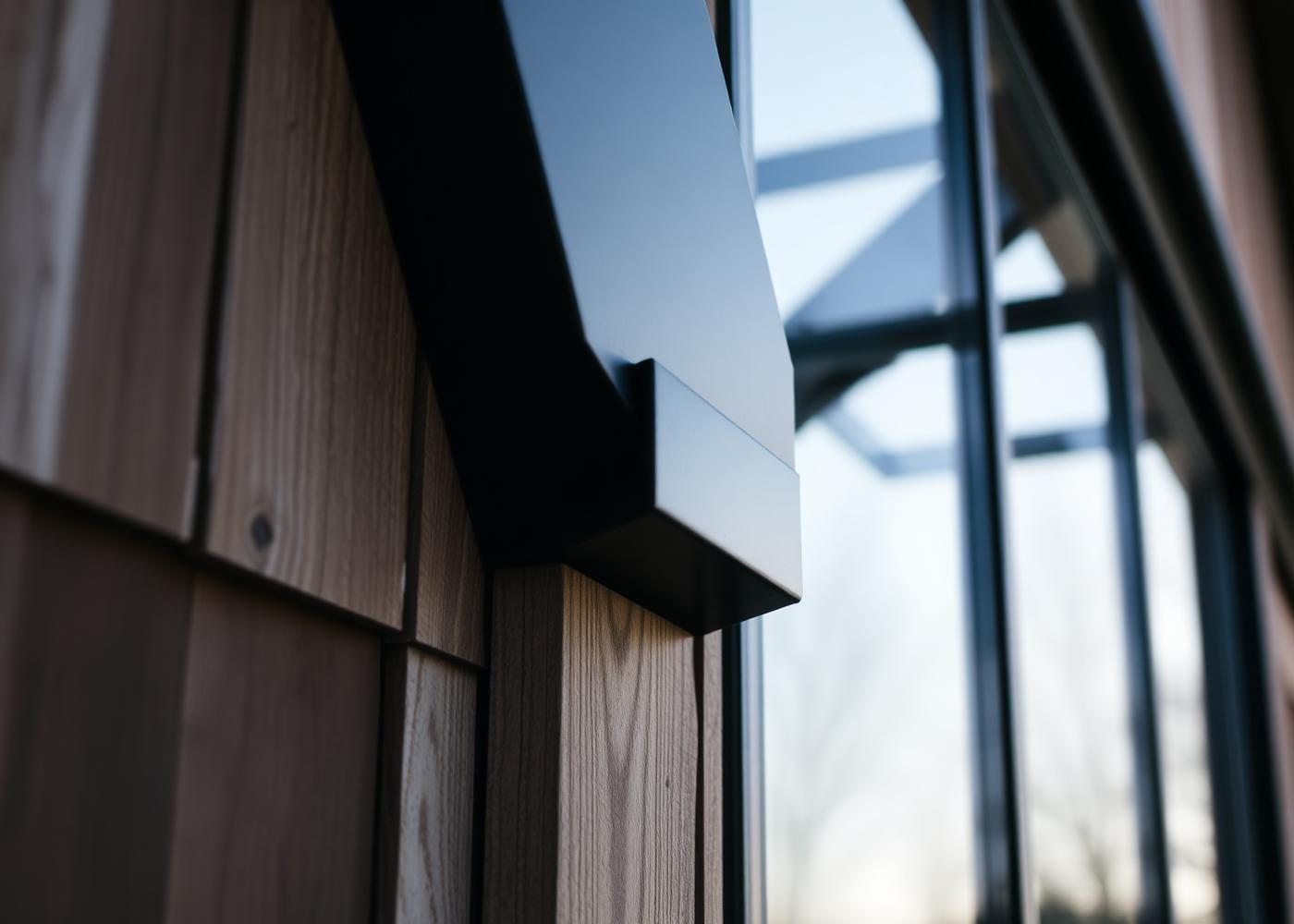 Workshop & Storage — Siding and door detail